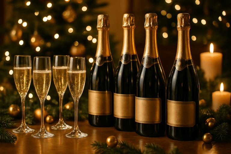 Notre guide des champagnes incontournables pour des fêtes de Noël réussies